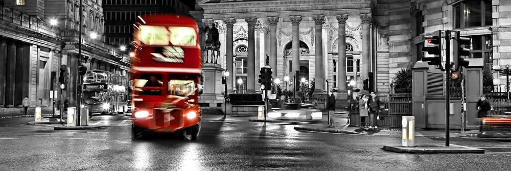 Photo wallpaper with buses Photo wallpaper with buses