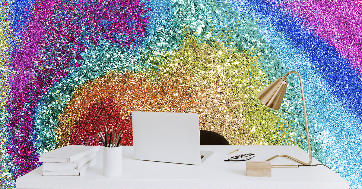 Glitter Photo wallpaper