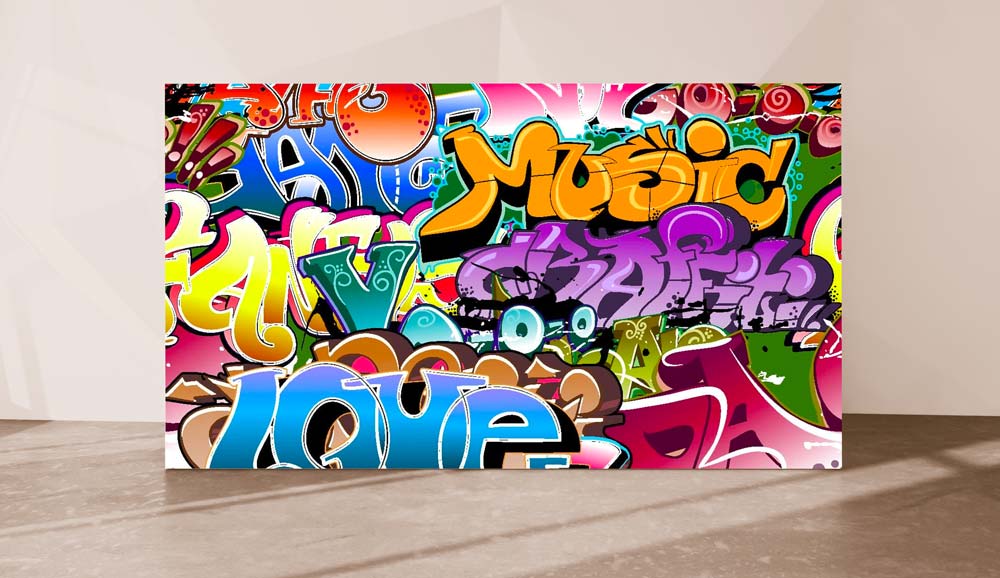 Graffiti on Canvas