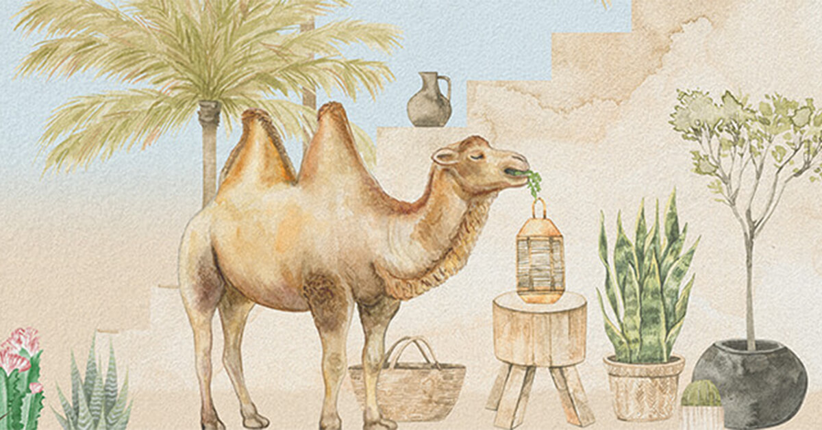 Lemonwalls sahara wallpaper