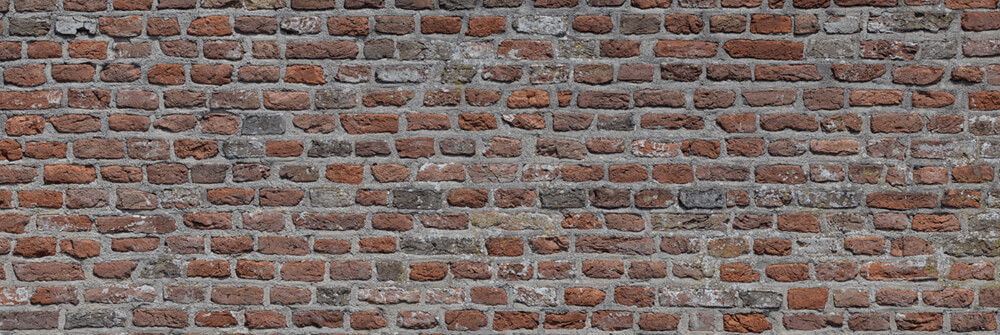 Brick effect wallpaper