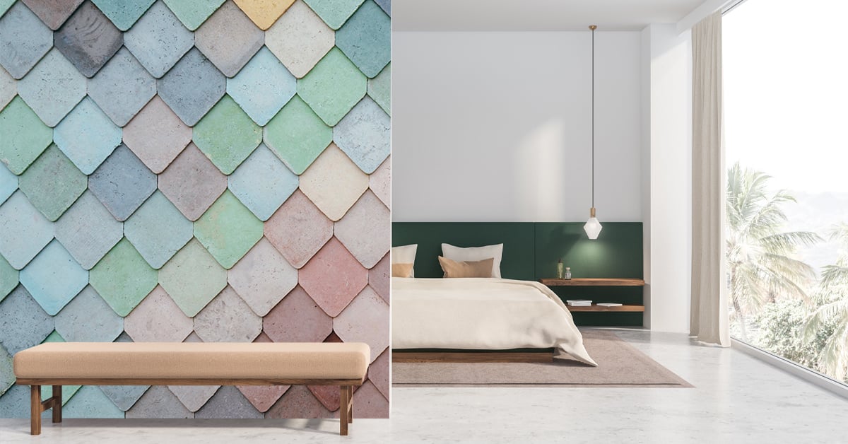 Trendy wallpaper for every room