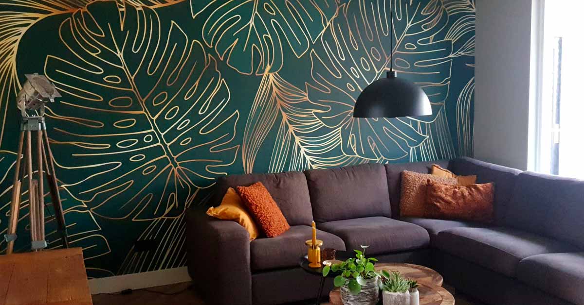 Living room Photo Wallpaper