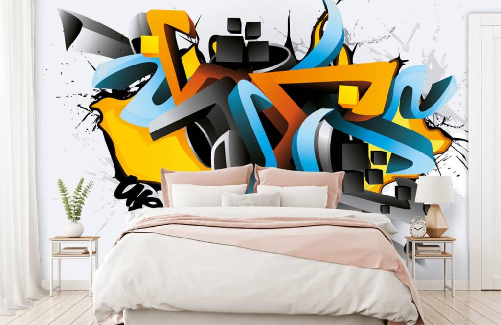 Graffiti - 3D graffiti - Teenage room 2