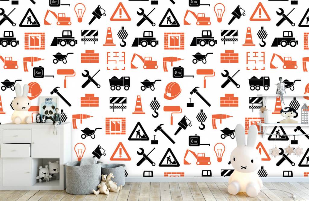 Other - Construction vehicles and building materials - Children's room 1