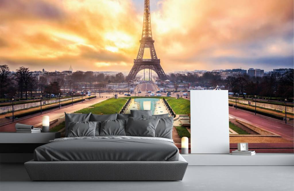 Cities wallpaper - Eiffel Tower - Bedroom 3