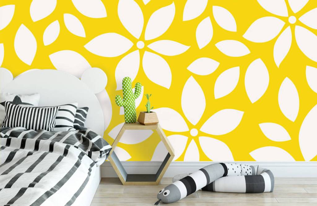 Other - Yellow flower pattern - Baby room 3