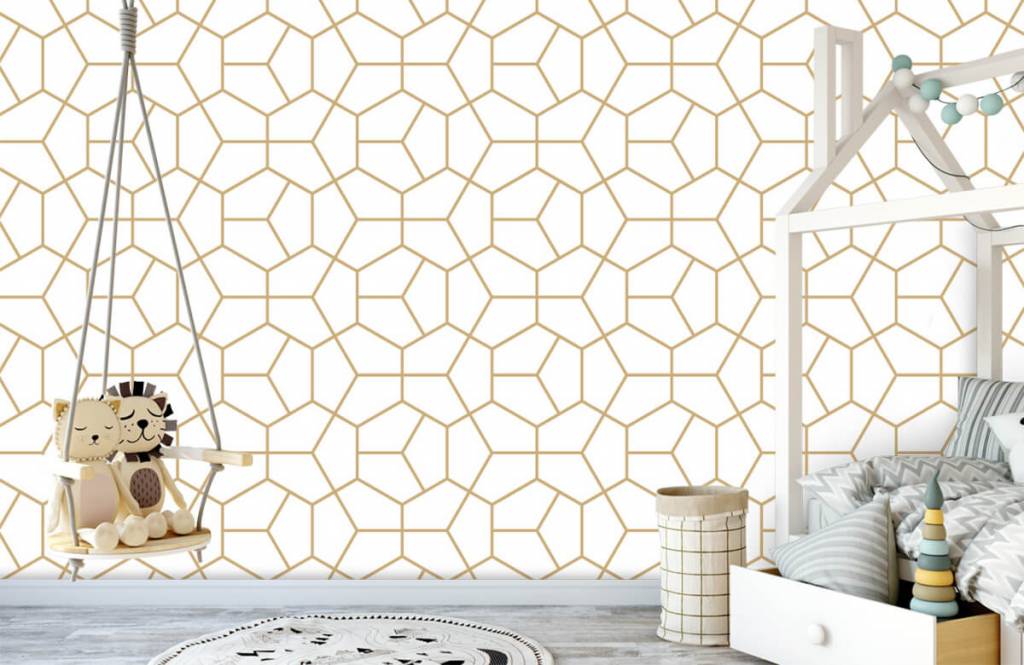 Other - Gold geometric pattern - Bedroom 3