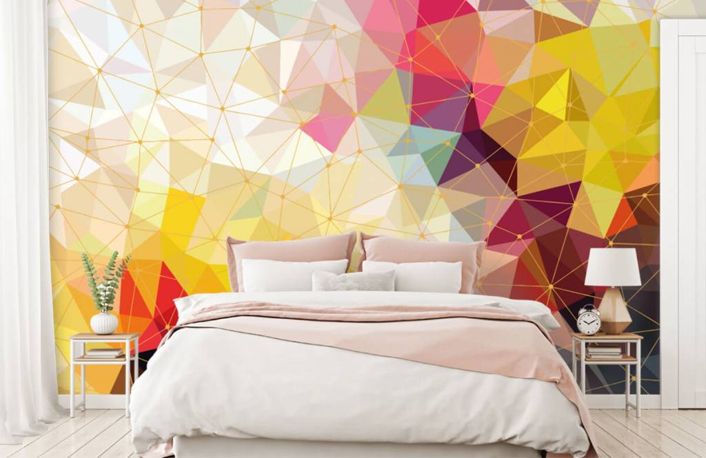 Other - Print of colorful triangles - Bedroom 4