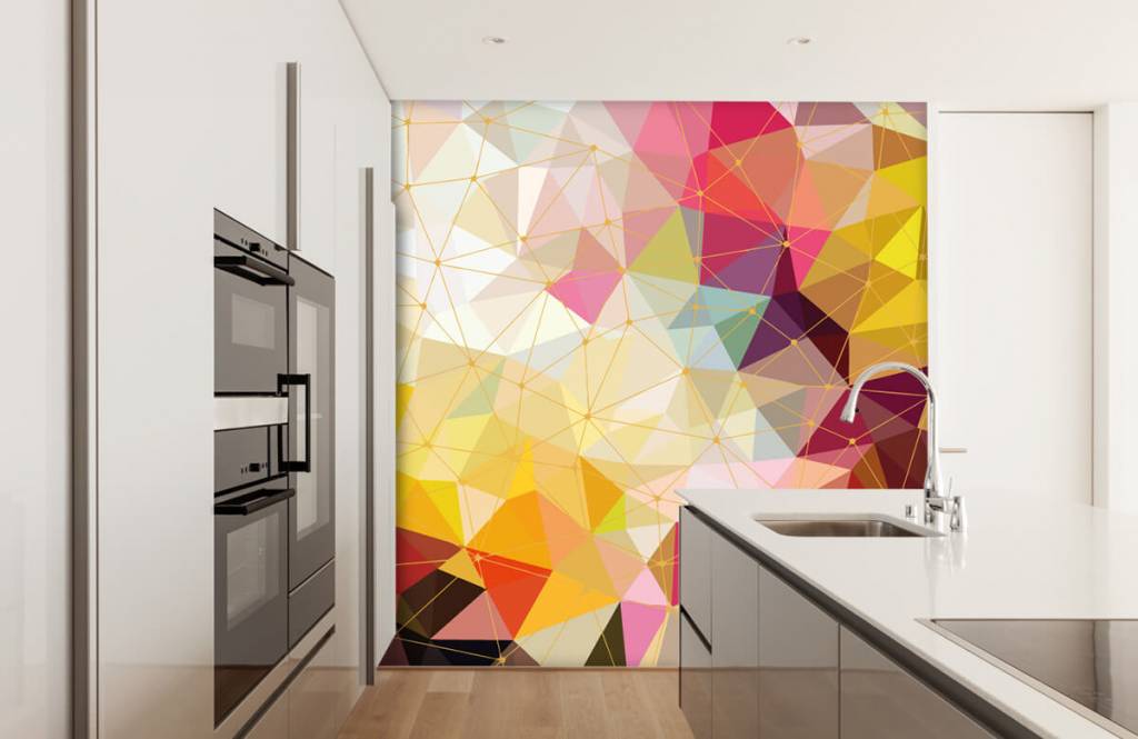 Other - Print of colorful triangles - Bedroom 6