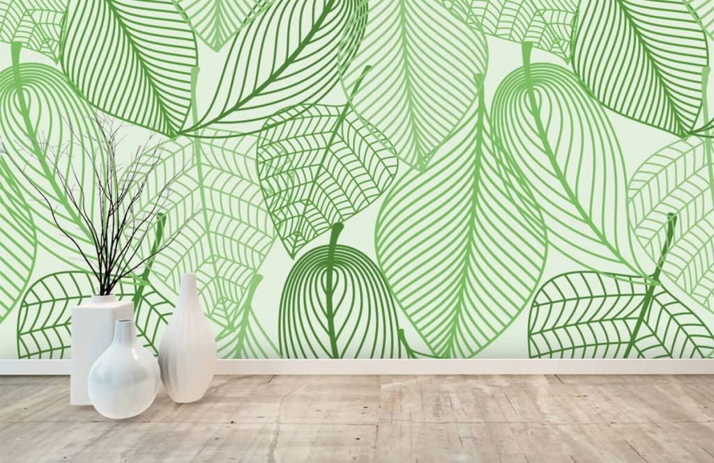 Other - Green leaves drawn - Bedroom 8