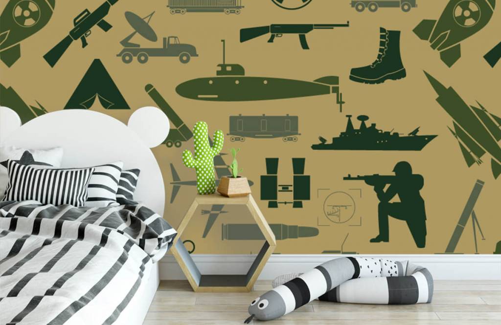 Other - Military illustrations  - Children's room 2