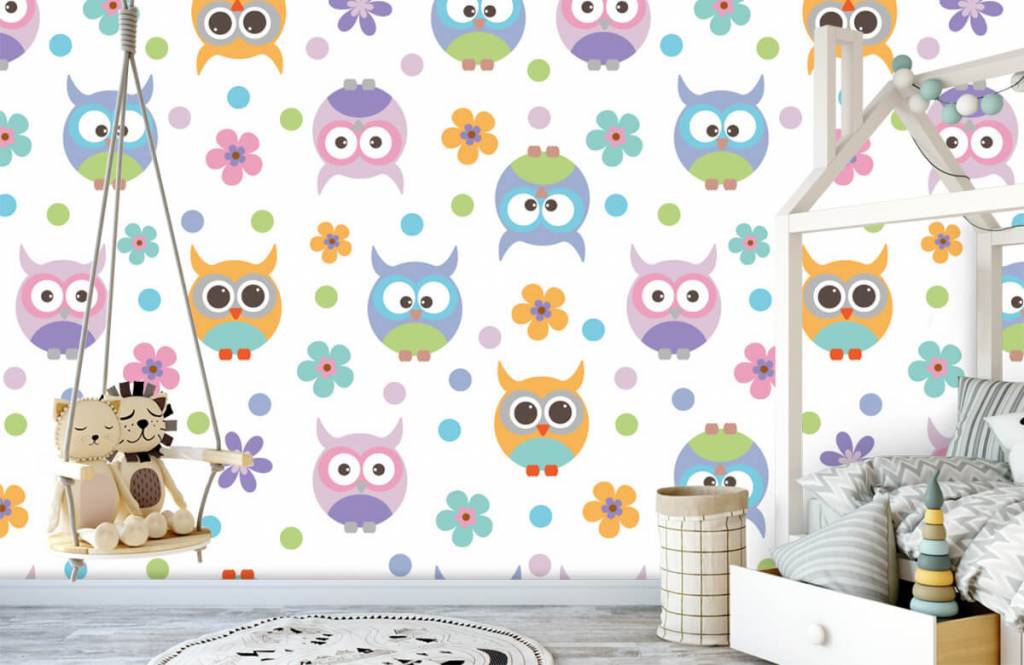 Other - Wallpaper with owls - Children's room 1