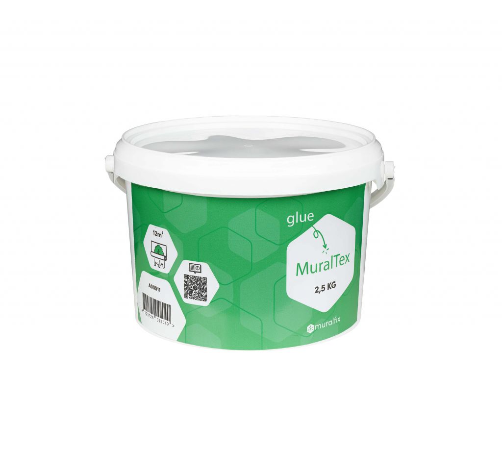Wallpaper glue for MuralTex - 2,5 litres - ready to roll (12 m2)