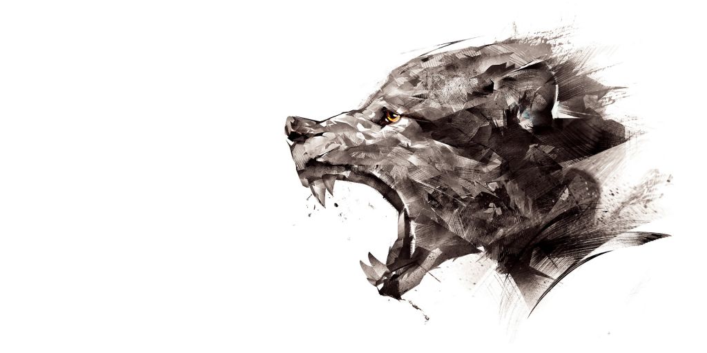 Woven wolf