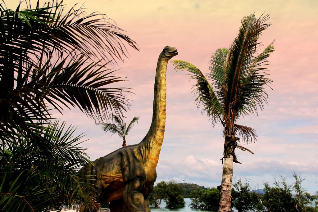 Photo wallpaper dinosaur