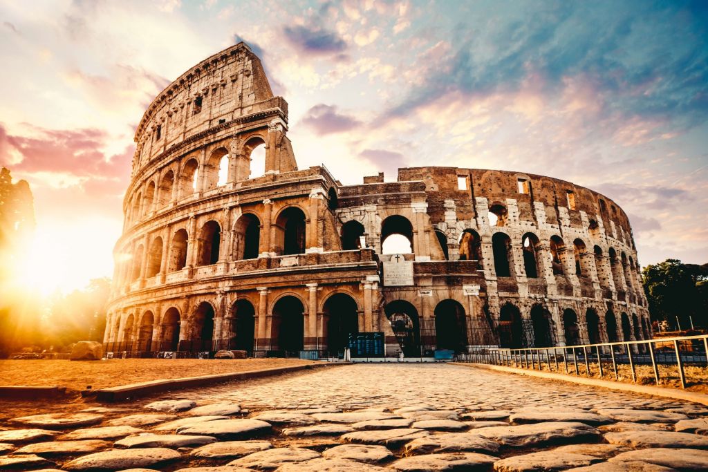 Sunrise at the Coliseum