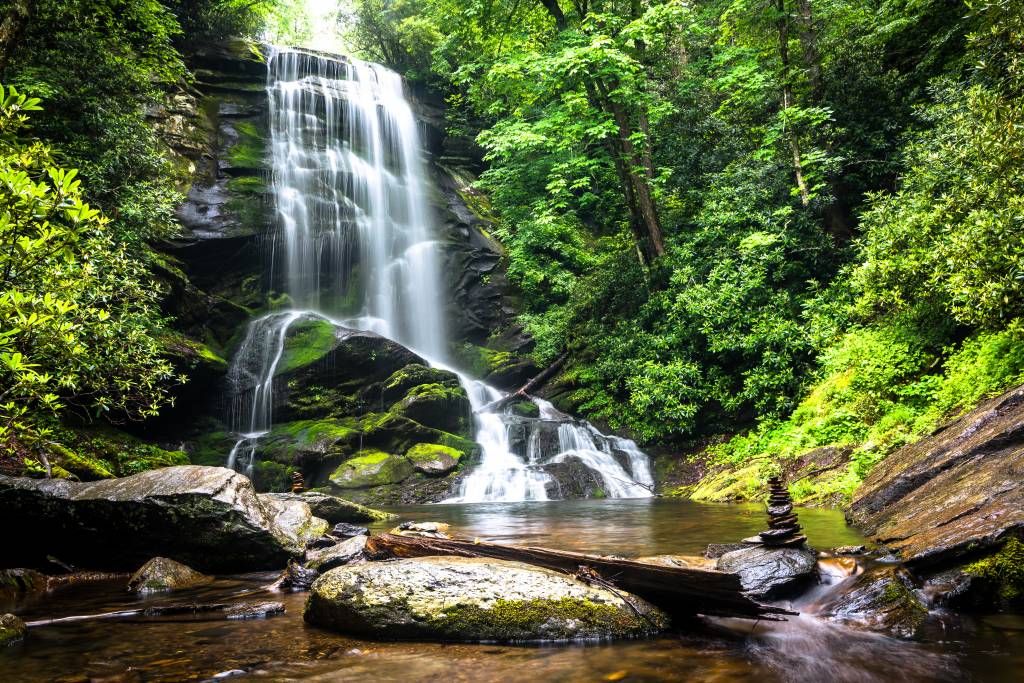 Jungle waterfall