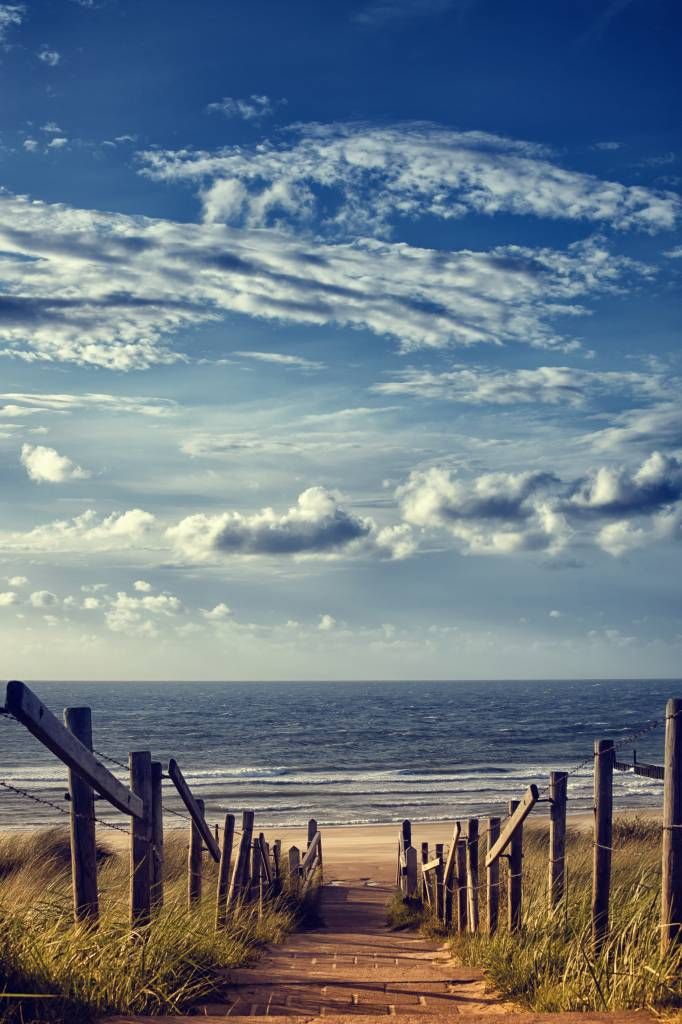 Beach and clouds