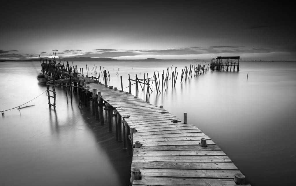 Deserted pier
