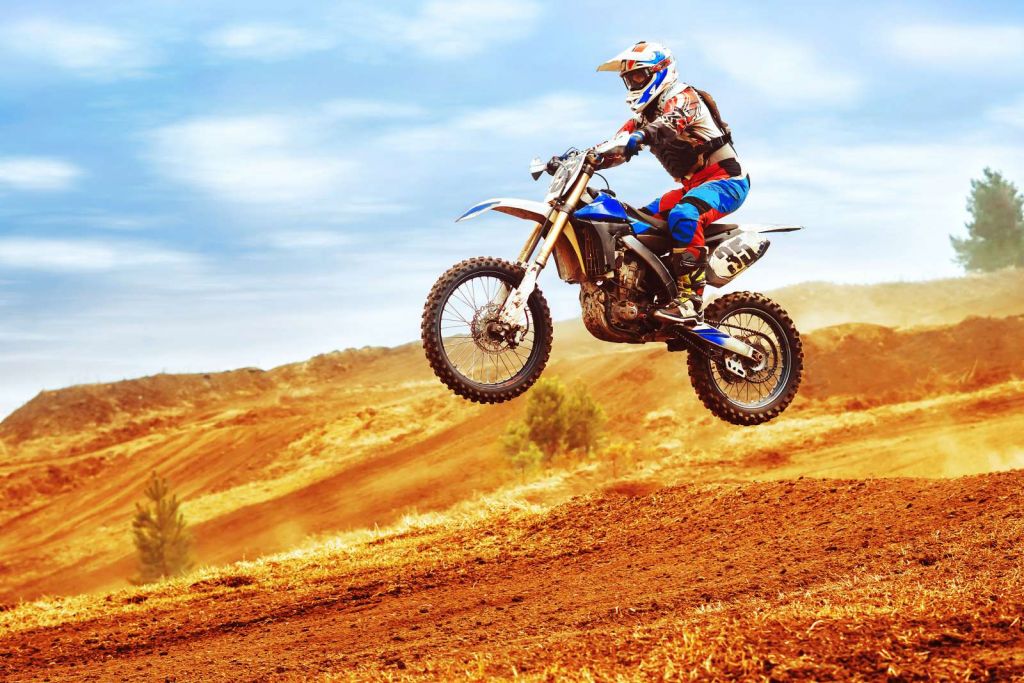 Crossmotor stunt