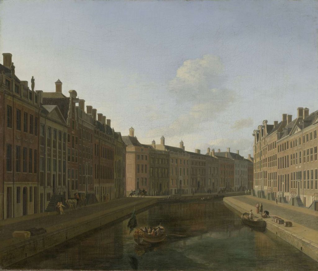De Gouden Bocht in de Herengracht vanuit het oosten