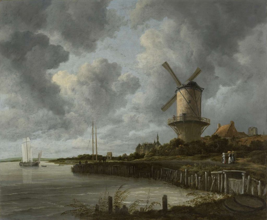 De molen bij Wijk bij Duurstede