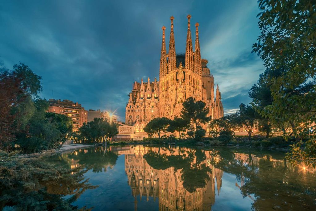 De Sagrada Familia in Barcelona