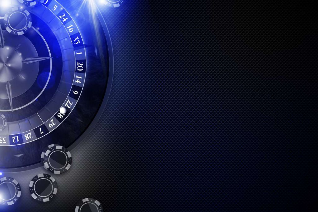 Donkere roulette tafel