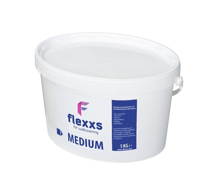 Flexxs MuralTex glue, Medium 5 KG / 25m2 (normal substrates)