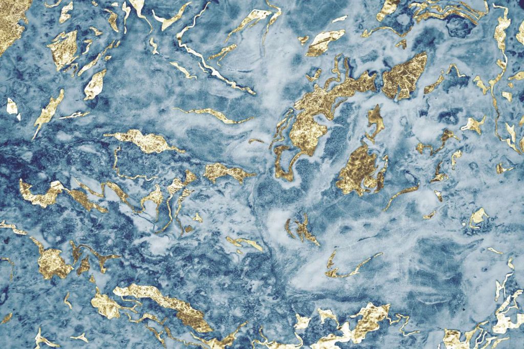 Goud-blauwe structuur