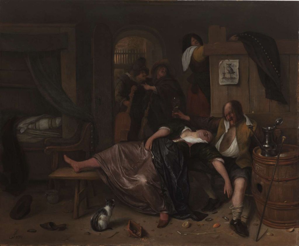 Het dronken paar