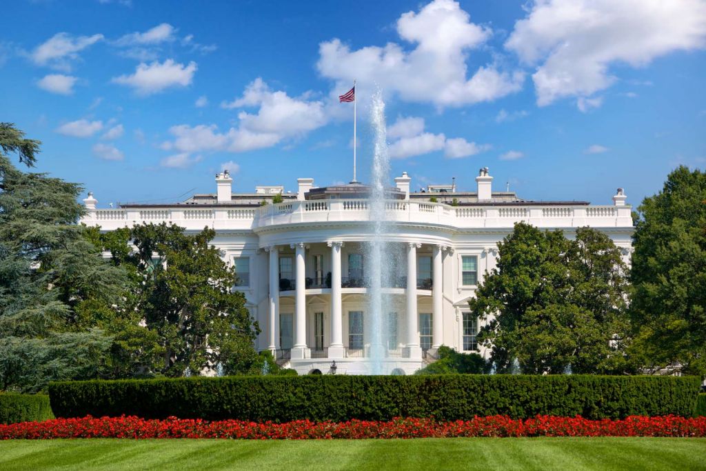 Het Witte Huis in Washington