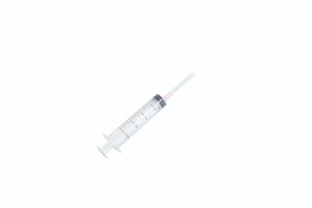 Glue syringe for photo wallpaper