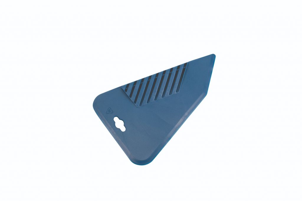 Plastic pressure spatula blue