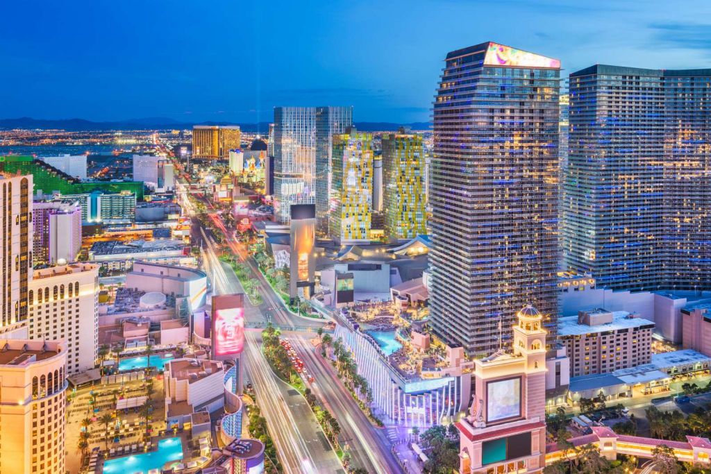 Las Vegas verlicht