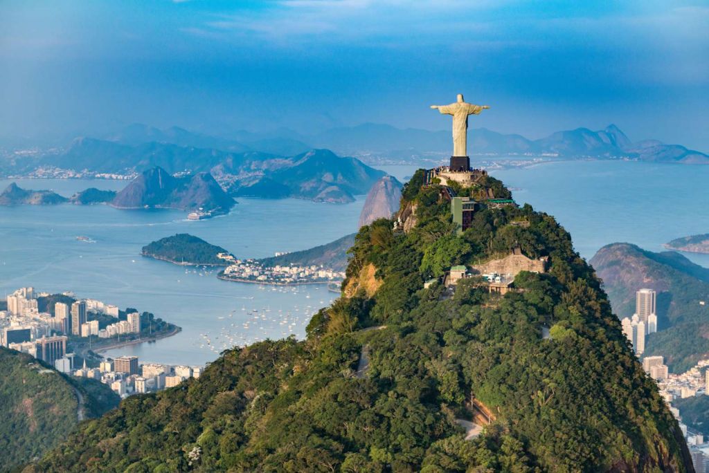 Luchtfoto van Rio de Janeiro