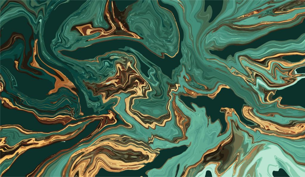 Green marble