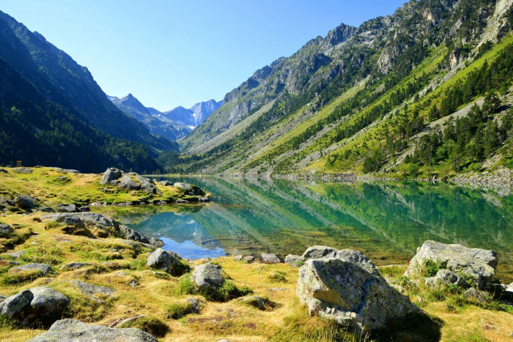 Meer in de Franse Pyreneeën