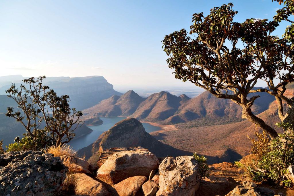 Meer in Zuid-Afrika