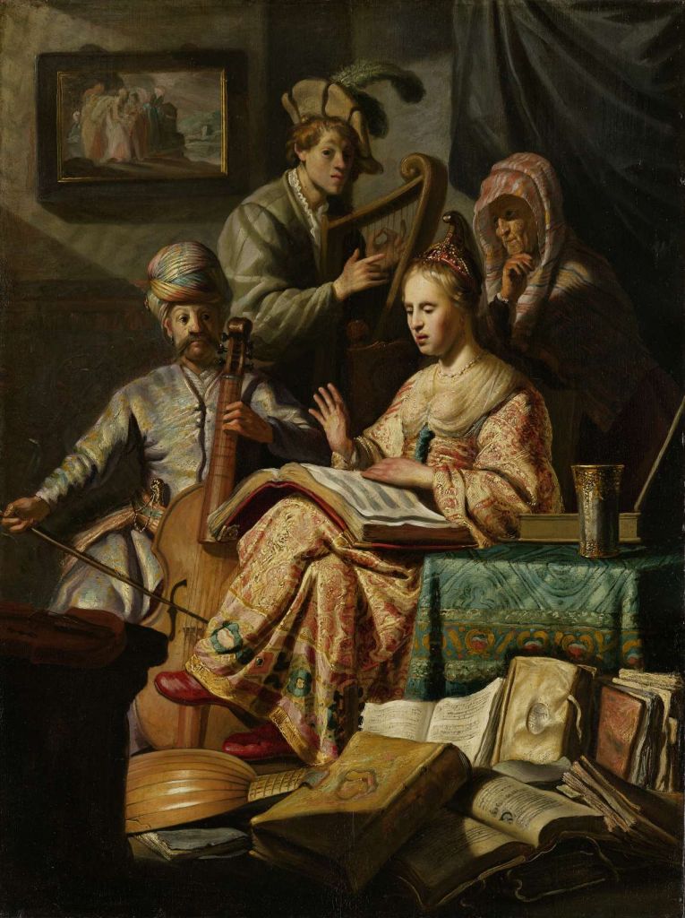 Musicerend gezelschap