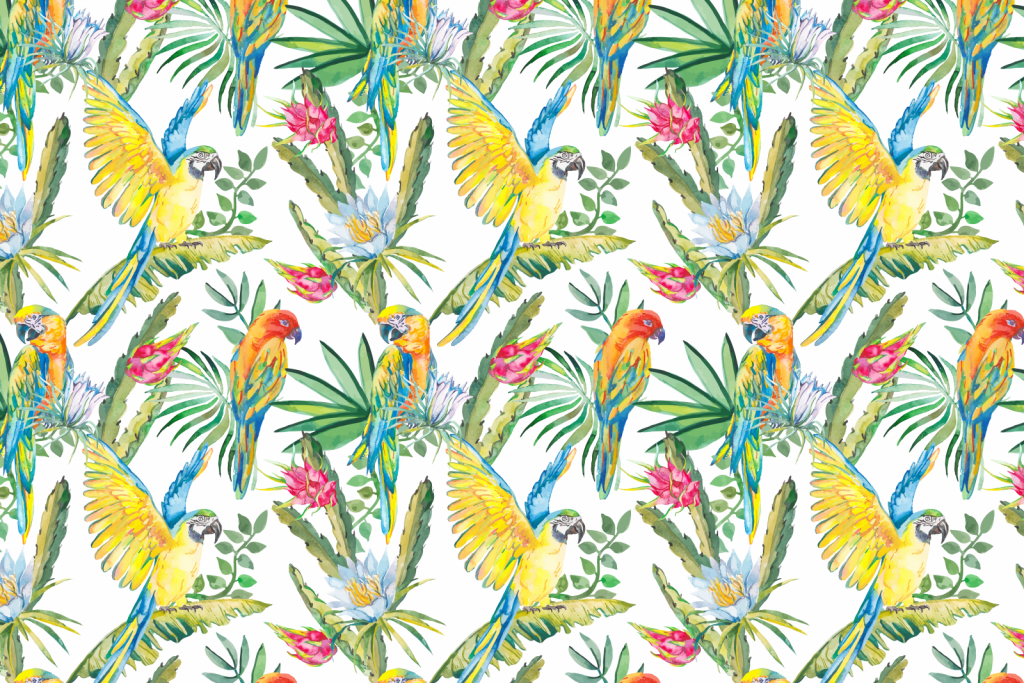 Papegaaien print