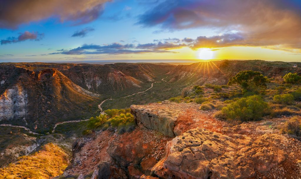 Prachtig berglandschap in Australië