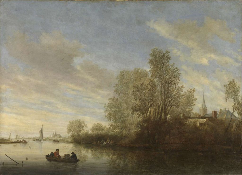 Riviergezicht bij Deventer