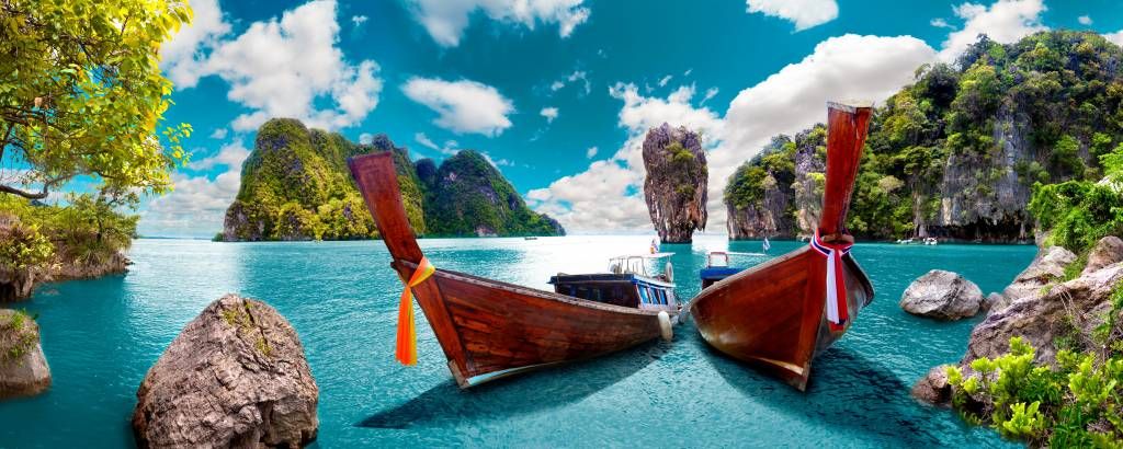 Beach and islands in Thailand