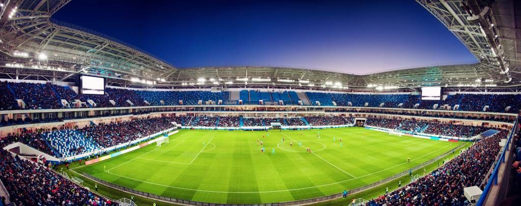 Football stadium panorama