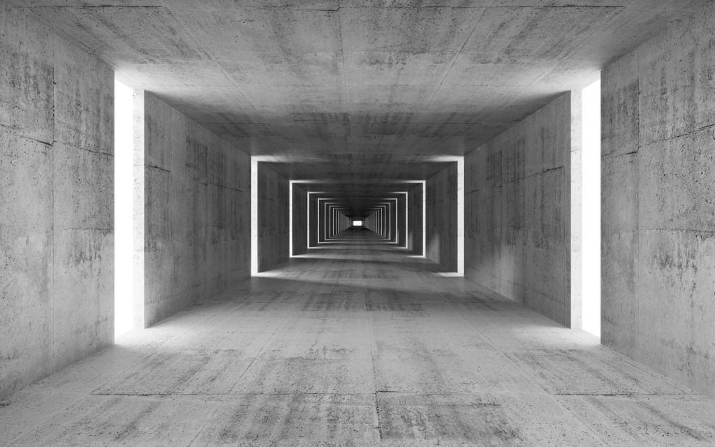 Concrete tunnel
