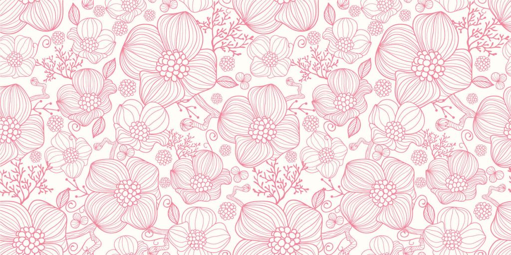 Large pink flowers