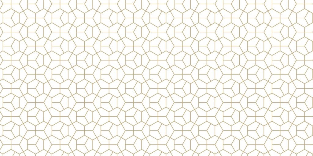 Gold geometric pattern