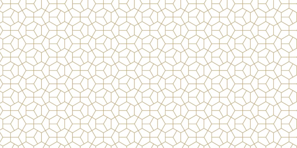 Gold geometric pattern